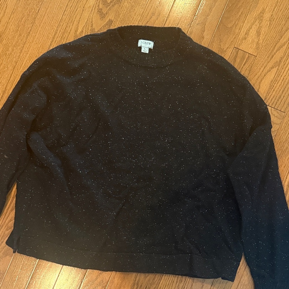 Black speckled Sweater